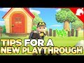 Early Game Tips For a New Play-through of Animal Crossing New Horizons