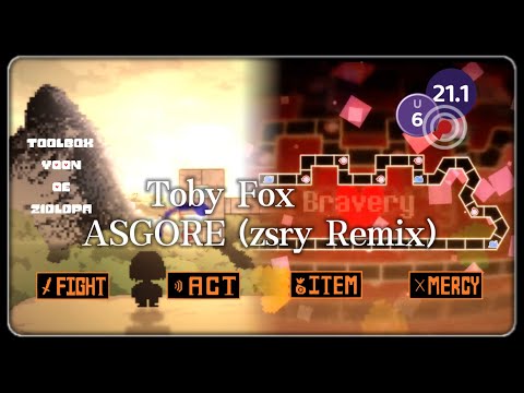 [ADOFAI×Undertale] Very Amazing Music And Level Effects! Toby Fox-ASGORE (zsry remix) Clear 99.655%