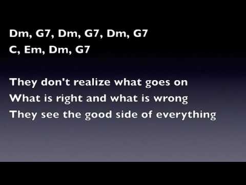 Innocence of Youth - Lyrics & Chords