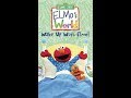 Elmo S World Wake Up With Elmo 2002 VHS Higher Quality