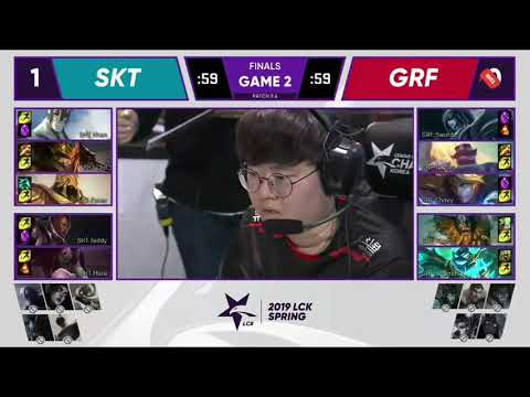 SKT vs GRF full highlights - LCK Playooffs grand final spring 2019