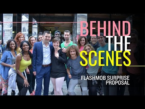 Behind the Scenes of a Surprise Flashmob Proposal 💍 | Covent Garden, London (Unika Dance Events)