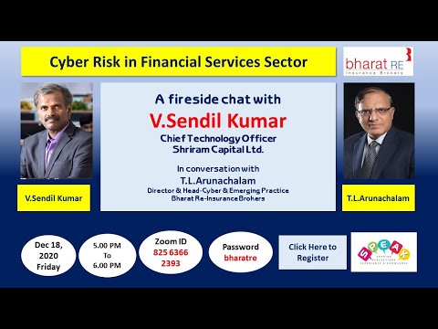Cyber Risk for Financial Services Sector - V.Sendil Kumar CTO, Shriram Capital