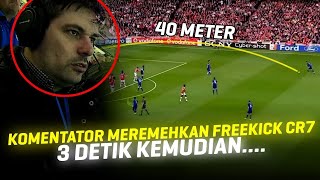 Download lagu AWALNYA DIREMEHKAN😊Lihat Saat Freekick Jarak Jauh Cristiano Ronaldo Buat Komentator Terheran Heran mp3