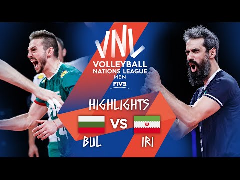 BUL vs. IRI - Highlights Week 2 | Men's VNL 2021