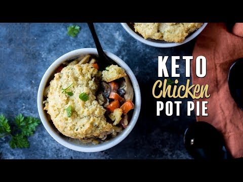 Super Easy Keto Chicken Pot Pie