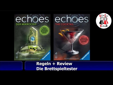 echoes Der Mikrochip und Der Cocktail - Regeln + Review - Brettspiel - Die Brettspieltester