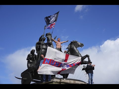 Watch out for claim video shows anti-Trump protests in London | Snopes.com