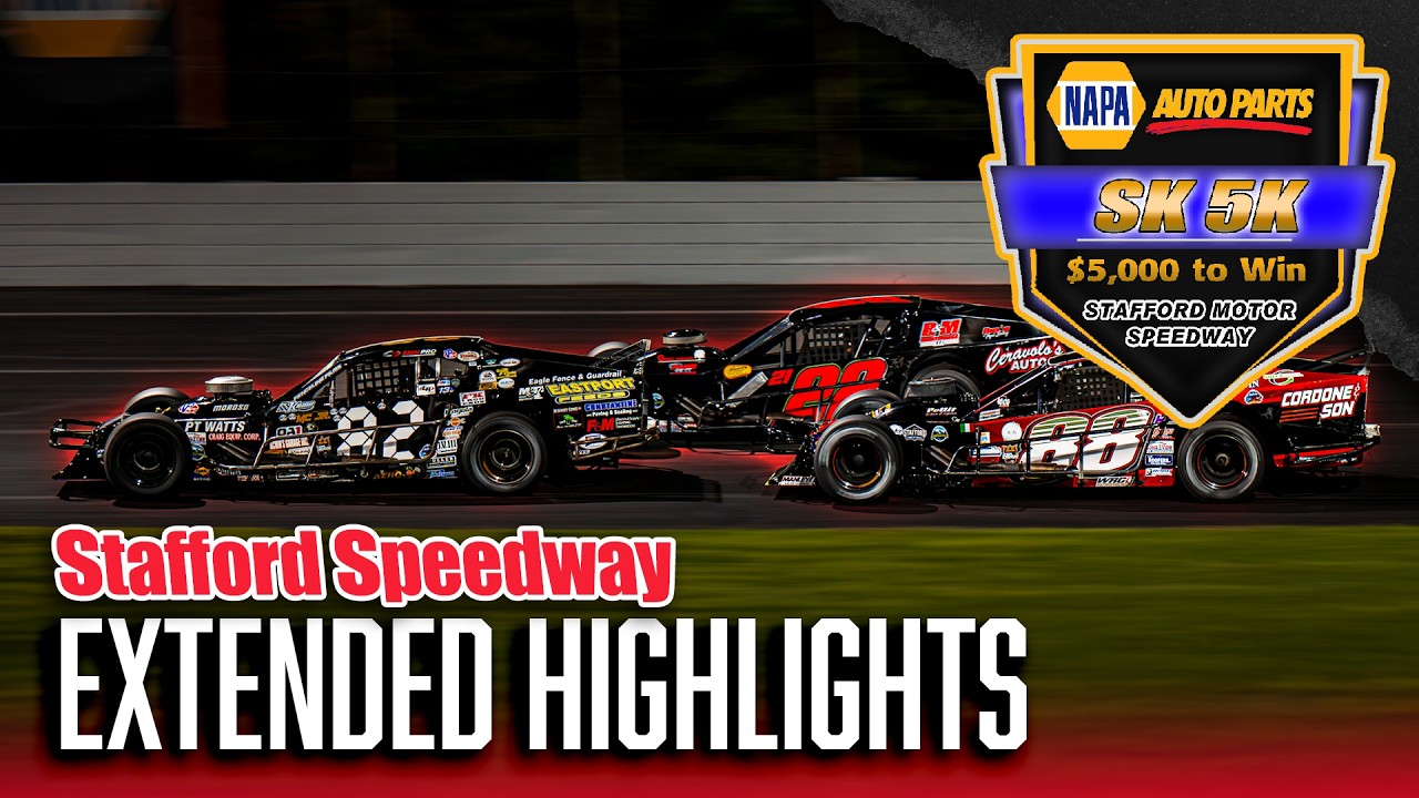 Stafford Extended Highlights: NAPA SK5K Action