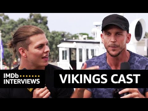 Gustaf Skarsgard, Alex Hogh Andersen, Katheryn Winnick Talk Stunts & Physical Demand of Vikings