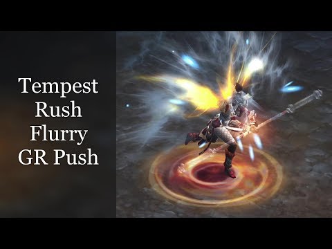 Monk Tempest Rush Flurry Greater Rift Solo Push Season 19 Guide