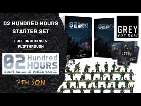 02 HUNDRED HOURS - Starter Set: Full Unboxing & Flipthrough