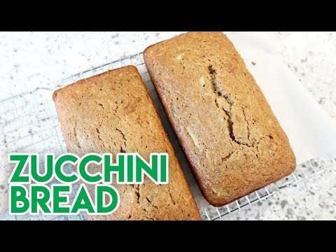 SHARING A FAMILY RECIPE! 🥒 ZUCCHINI BREAD ☀ GREAT SUMMER RECIPE!