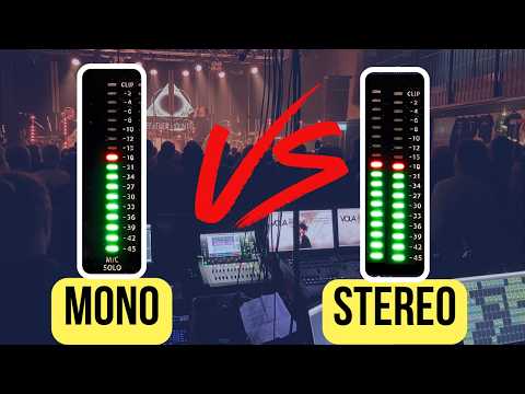 Does Stereo Mixing Even Matter in Live Sound?