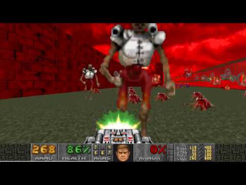 Doom II Tarakannik - Map 17 UV-MAX in 14:26