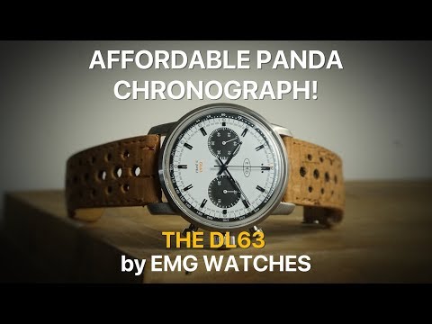 The DL63 by EMG Watches - Affordable Mechanical Panda Chronograph!