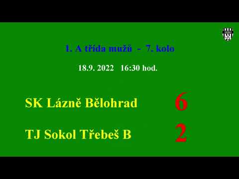 Sestřih Lázně Bělohrad - TJ Sokol Třebeš B   6.2 (2:0)