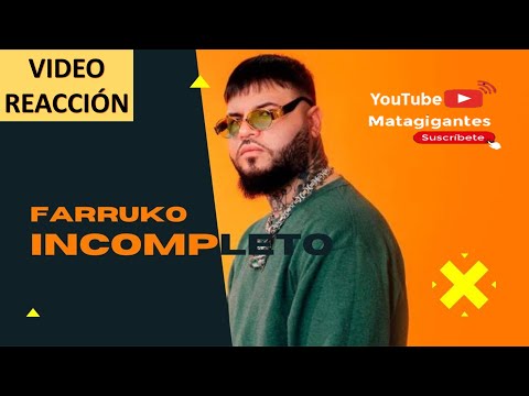 Onell Diaz, Farruko - Incompleto (Video reacción)