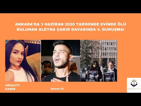The fourth hearing in the case of Aleyna Çakır, who was found dead in her home in Ankara on June ...