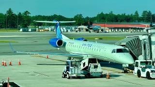 United Express ERJ-145XR Flight MHT-IAD