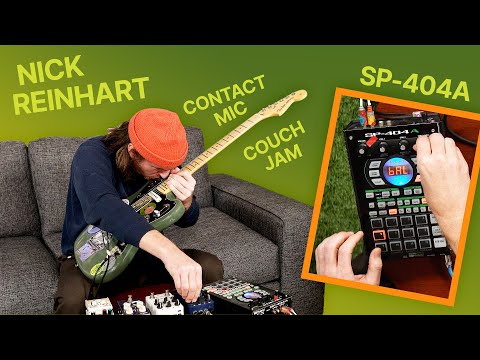 Nick Reinhart SP404 Shreddin' : Wacky Workflows with Samplers, Effect Pedals, and Contact Mics