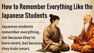 How to Remember Everything Like The Japanese Students || Graded Reader || Improve Your English ✅️ 