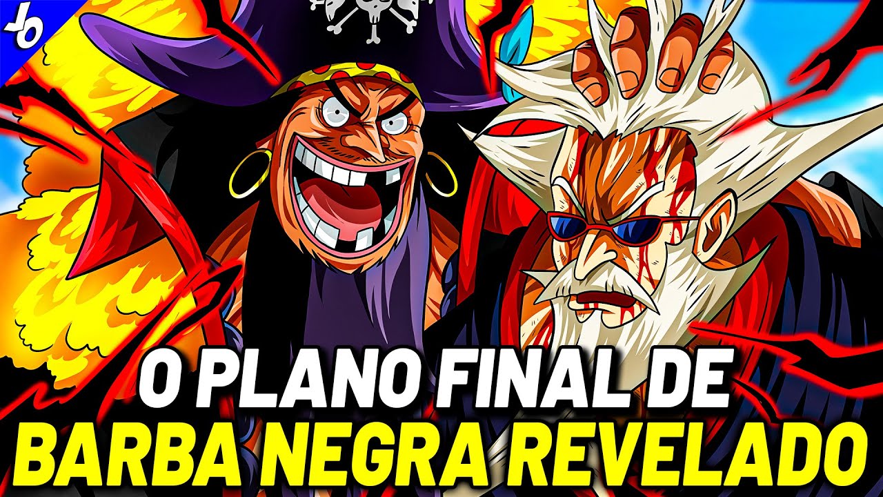 O SEGREDO DO BARBA NEGRA QUE ODA ESCONDEU POR ANOS! O PIRATA QUE DOMINOU O MUNDO | ONE PIECE