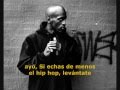 rakim - hip hop (subtitulado en español)