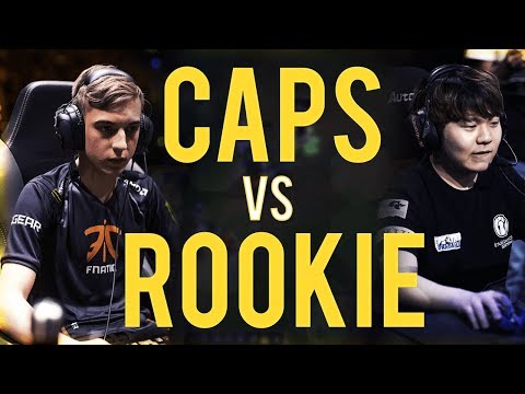 ROOKIE vs CAPS | The battle for world's BEST MID