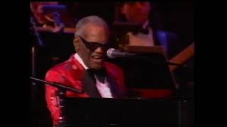 Ray Charles  -  Take These Chains From My Heart  -  Live  1991.