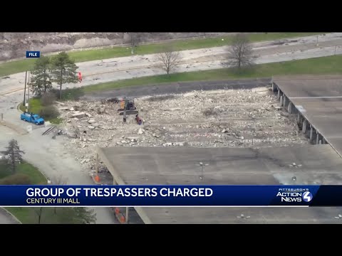 Group caught live-streaming while trespassing at Century III Mall