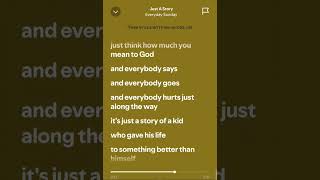 'Everyday Sunday' created a GREAT ALBUM in 2002, Stand Up. The song, Just a Story resonates today.