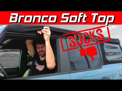 Review of the Ford Bronco Soft Top + Solution, the Bestop Trektop
