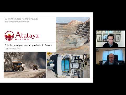 ATALAYA MINING PLC - Q3 Results