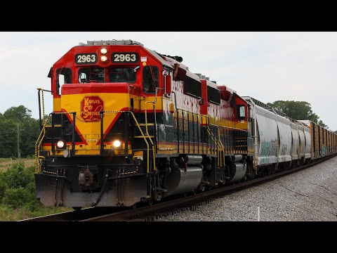 A Trio of Speedway Trains (Featuring NS 1070 "Wabash)!