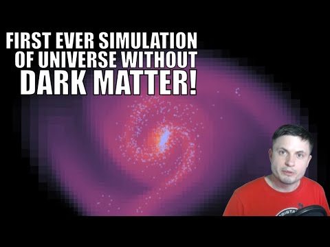 Universe Without Dark Matter Simulated For the First Time