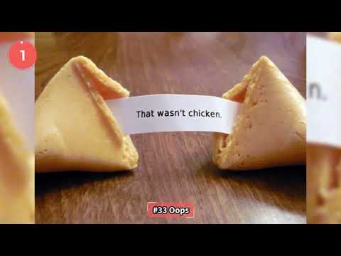 Funniest and Weirdest Fortune Cookies Messages