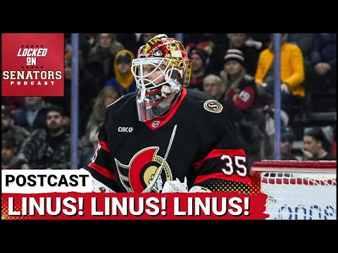 POST CAST: CLUTCH SCORING, LINUS ULLMARK BRILLIANCE LEAD OTTAWA SENATORS TO WIN VS NEW JERSEY DEVILS