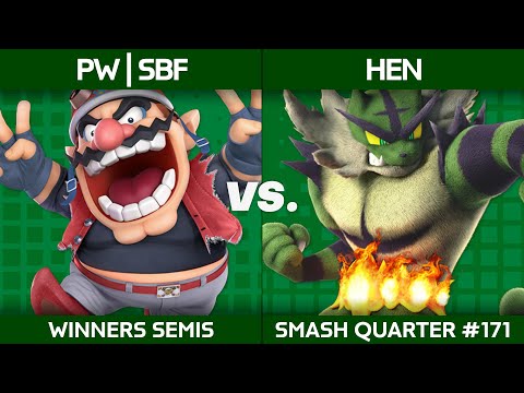 Smash Quarter 171 - PW | SBF (Wario) v Hen (Incineroar): Winners Semis