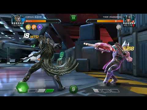 MCOC CORVUS GLAIVE R3 BEAST MODE IN SIDE QUEST LEGENDARY