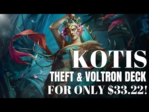 The BEST Theft & Voltron Commander From Tarkir Dragonstorm! Kotis Deck For ONLY $33.22!
