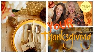 preview picture of video 'YOUR Thanksgiving! Decor/Table/Food ideas'