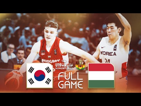 Korea v Hungary | FIBA U19 Basketball World Cup 2023
