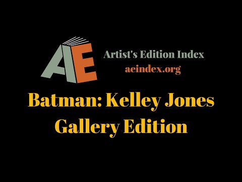 Batman: Kelley Jones Gallery Edition (flip through)