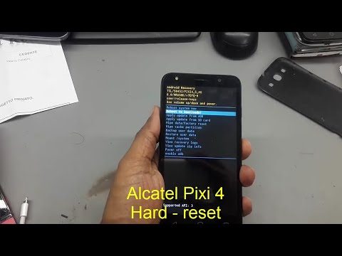 Alcatel Pixi 4 Hard reset | Alcatel 5045x reset