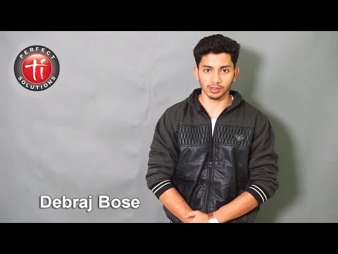 Debraj Bose My First Audition Clip