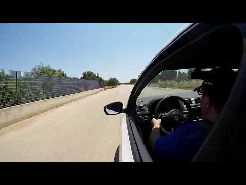 Polo R WRC 1/8 mile drag test