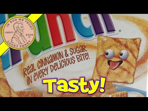 Cinnamon Toast Crunch Cereal Limited Edition 1984 Box & Bonus Keebler Items!