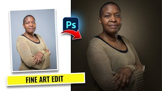 How to Edit Fine Art Portrait in Photoshop - Photo Retouching Tutorial