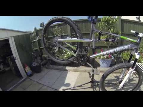 2014 boardman fs pro 650b 27.5 mtb (watch in 4k)